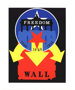 ROBERT INDIANA The Wall 22&quot; x 17&quot; Serigraph 1997 Pop Art Black, Blue, Re... - $1,349.97 CAD
