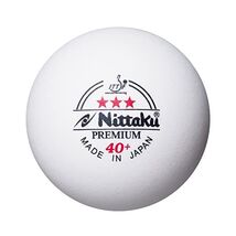 Nittaku Premium 3 Star Table Tennis Balls - White  - $36.00