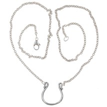 17&quot; James Avery charm holder necklace sterling silver - £51.76 GBP