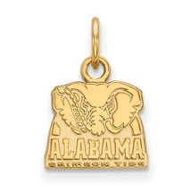 Real 10ky LogoArt University of Alabama XS Charm Pendant - £115.48 GBP