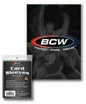 BCW Soft Sleeve Standard Penny Sleeve Trading Cards Sleeves (100 Per Pack) - £3.18 GBP