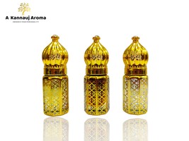 Special Attar Combo | Dark Lord | Saffron &amp; Leather | Oud Black Stone | 3 X 6 Ml - £79.79 GBP