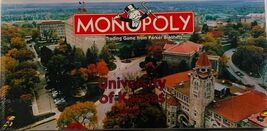 Vintage Monopoly University of Kansas Edition 1998 Board Game Hasbro New... - $97.71 CAD