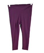 Fabletics Fuchsia Leggings Womens Medium with Inner Pocket Capri 30x20 - $32.73 CAD