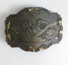 The Right To Keep And Bear Arms Eagle The Second Amendment Belt Buckle - $12.13