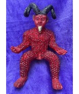 Santeria ~ Vodou ~ Curanderismo Mammon Devil Statue Covered In Rhinestones - $60.00