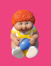 Vtg 1983 Cabbage Patch Kids Doll Piggy Bank Appalachian Artworks Boy Red Hair - £12.67 GBP