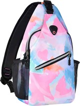 Mosiso Sling Backpack, Multipurpose Travel Hiking Daypack Rope, Graffiti... - $31.96