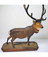 Louis Paul Jonas Studios Bull Elk Sculpture – Hand-Painted Wildlife Art ... - $532.53