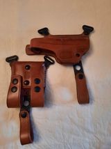 Fits Honor Guard 9mm SUBCOM SC FIST 3.2”BBL Leather Shoulder Holster #1206# RH image 10