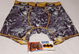 Batman Underwear Mens Small Boxer Brief Shorts Compression NEW Lounge DC Comics - £11.86 GBP