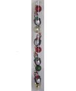 Celebrate It Christmas Merry Minis Glass Ornaments Red Green Gold Pengui... - $435.14 MXN