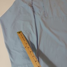 Columbia FM7055 BOAT INC Men's Size 2XL Blue Vented Button-Down Employee Shirt image 4