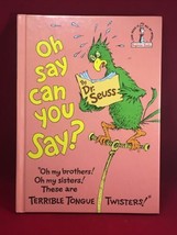 Dr. Seuss Bks.: Oh Say Can You Say? : Zhuyin: Traditional Characters by Dr.... - £7.89 GBP