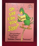 Dr. Seuss Bks.: Oh Say Can You Say? : Zhuyin: Traditional Characters by ... - £7.89 GBP