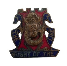 US Army 14th Infantry Regiment DUI Pin Unit Crest Insignia Shield Original - $19.00