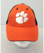 Clemson University Tigers Men&#39;s Orange Black Hook &amp; Loop Headgear Baseba... - €7,07 EUR