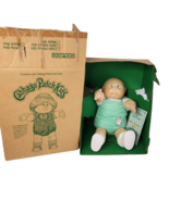 VINTAGE CABBAGE PATCH KIDS MONTGOMERY WARD CATALOG FRECKLE BOY BALD W/ BOX - £96.36 GBP