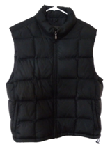 Eddie Bauer Womens Black Quilted Goose Down Vest Size  M - £19.42 GBP