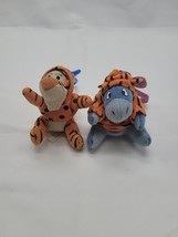 McDonalds 2000 Disney Tigger Movie plush clip on Happy Meal Toys lot of 2 - £6.28 GBP