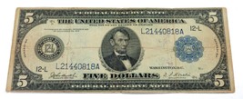 Série De 1914 Fédéral Reserve Remarque Fin État Fr #890 - $1,951.69 MXN