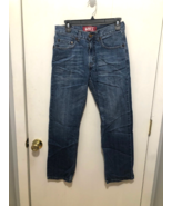 Levis 514 Slim Straight Boys 16 Regular 28x28 Denim Blue Jeans - $261.71 MXN
