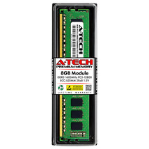 8Gb 2Rx8 Pc3-12800E Ecc Udimm (Dell A6457991 Equivalent) Ddr3 Server Memory Ram - £36.01 GBP