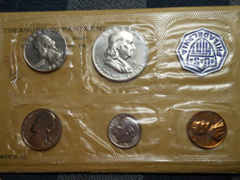 1956 Us Proof Set 90% Silver Flat Pack In Original Envelope - £53.21 GBP