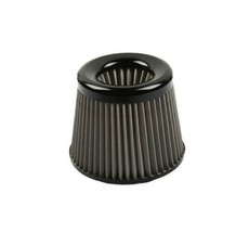 JDM BLACK 3&#39; 76mm Power Intake High Flow Cold Air Intake Filter Cleaner - £15.84 GBP