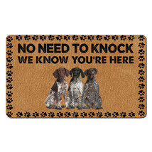 Funny German Shorthaired Dog Doormat No Need To Knock Mat Gift For Dogs Lover - £30.99 GBP
