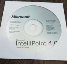 Microsoft Intellipoint 4.0 Mouse Software CD  - £3.94 GBP