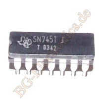 Espec. Military SN7451J and-or-Invert Gates Ti CDIP-14 - $86.15 MXN