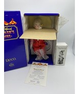 McClelland Reco Tommy The Clown Porcelain Doll 1st Edition COA Vintage 1990 - £39.04 GBP