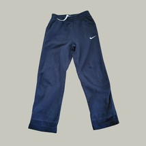 Nike Sweatpants Youth L Kids Blue Pockets Draw String - $12.64