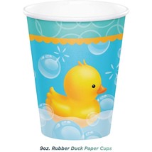 Rubber duck party cups baby shower birthday 16ct 9oz - £11.24 GBP