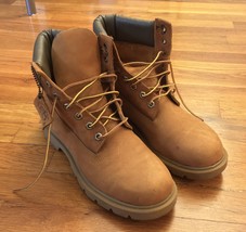 Timberland 6 inch 19076 Orange Rust Padded Collar Waterproof Boots 8.5M ... - $109.99