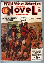 Wild West Stories COMPLETE-1938 OCT-PULP-PISTOL Parley Vg - £75.11 GBP