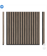 Artika Sonolok Wall Acoustic Panel 23.6 in x 23.6 in WALNUT - €96,85 EUR