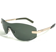 Oliver by Valentino Sunglasses OL 223/S 000 Gold Rimless Frames with Green Lens - £59.62 GBP