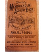 Vintage Pierce’s Memorandum Account Book Farmers Mechanics 1892 - $9.99