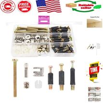 Efficient 90pcs Crib Screws &amp; Cam Lock Nuts for Secure Furniture Assembly - $315.55 MXN