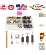 Efficient 90pcs Crib Screws &amp; Cam Lock Nuts for Secure Furniture Assembly - $23.90 CAD