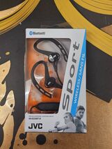 JVC - HA EC20BT - Sport Wireless In-Ear Headphones - Black - $7.87