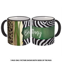 Animal Print Zebra Giraffe Fashion  Nature : Gift Mug Wild Animals Wildlife Faun - £12.74 GBP