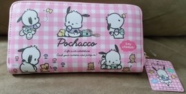 POCHACCO Hello Kitty Wallet Pink Dog Sanrio Brand New Sanrio 8&quot; Japan Im... - $761.26 MXN
