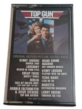 TOP GUN Original Motion Picture Soundtrack Cassette Tape 1986 Danger Zone Berlin - £6.19 GBP
