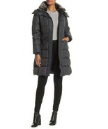 Authentic LONDON FOG Womens Hooded Quilted Winter Jacket, SLATE, M  - £110.77 GBP