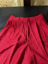 Michele New York rayon blend ladies size 10 red shorts - $14.85