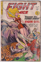 Fight Comics  # 65...Fair-Good   1.5 grade--water...1949 Fiction House comic-BC - £27.49 GBP