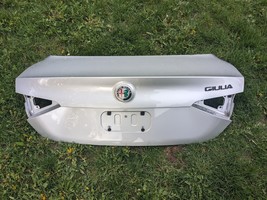 2017-2023 Alfa Romeo Giulia Tailgate Trunk Lid Hatch Silver Gray Shell Panel Oem - £172.29 GBP